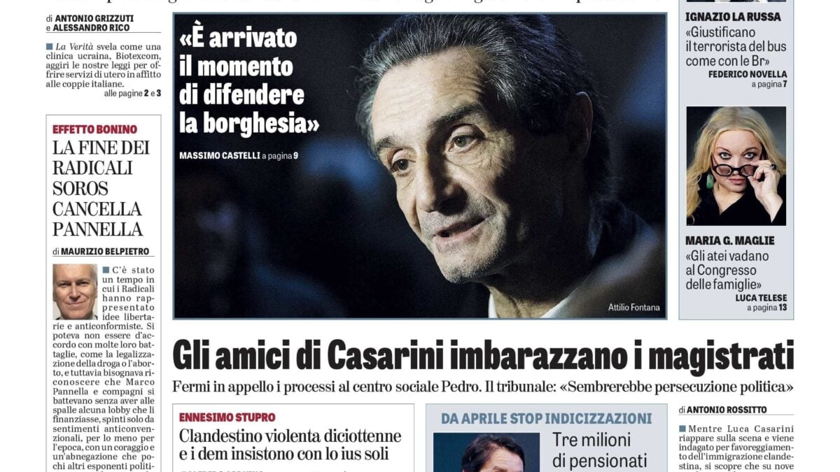 Oggi in edicola