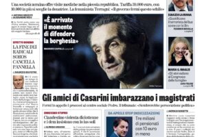 Oggi in edicola