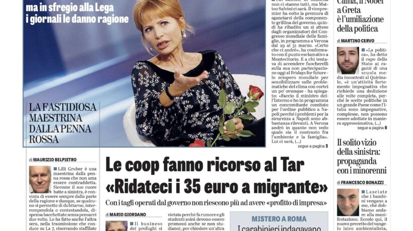 Oggi in edicola