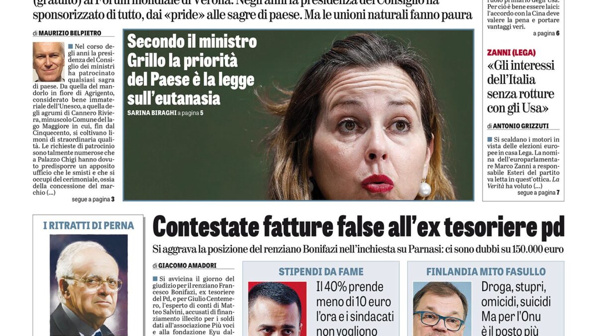 Oggi in edicola