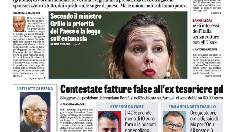 Oggi in edicola