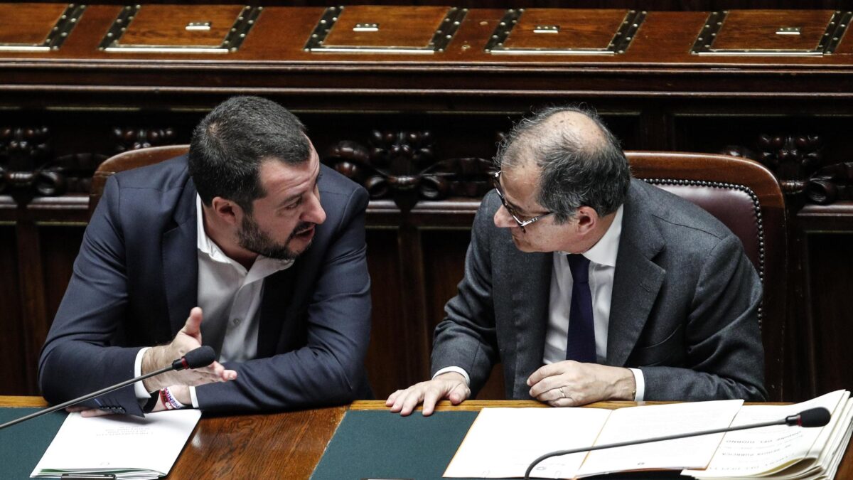 Salvini striglia Tria sugli sbancati: «Firmi il decreto, non aspetti l’Ue»