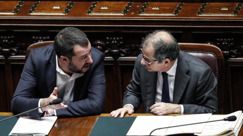 Salvini striglia Tria sugli sbancati: «Firmi il decreto, non aspetti l’Ue»