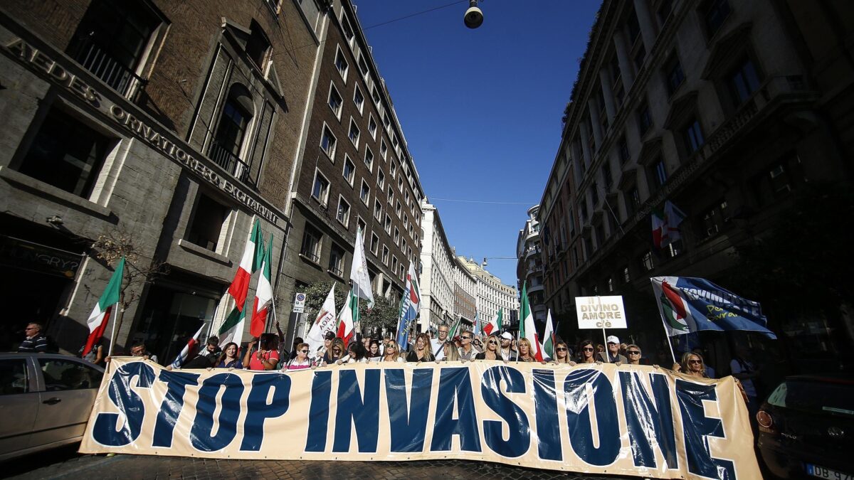 È grazie ai muri che non diventeremo una minoranza etnica in casa nostra