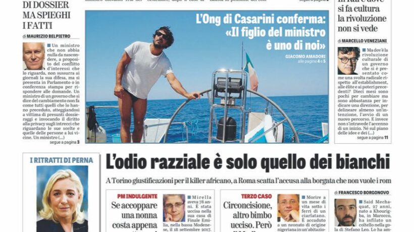 Oggi in edicola
