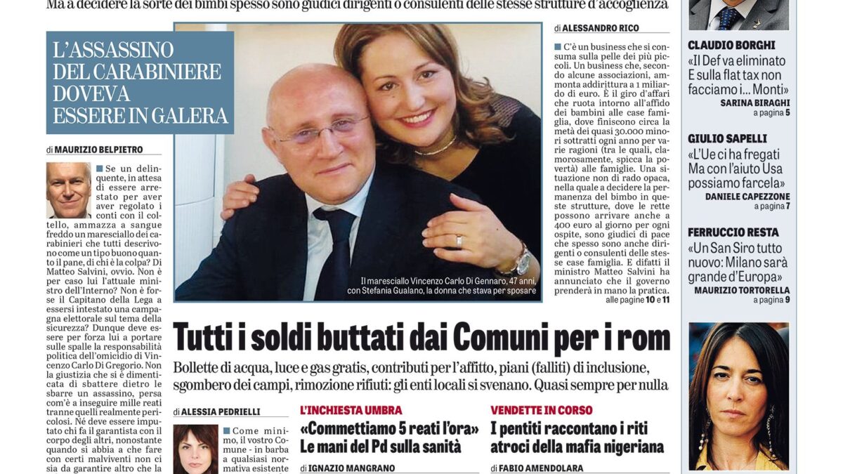 Oggi in edicola