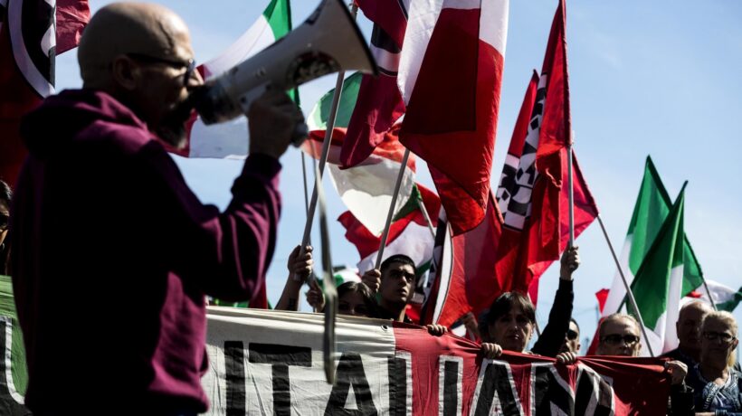Deliri su Torre Maura. La sinistra italiana è Concita molto male