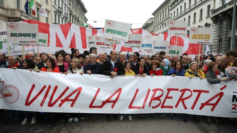 Grande abboffata di luoghi comuni alla scampagnata della Resistenza