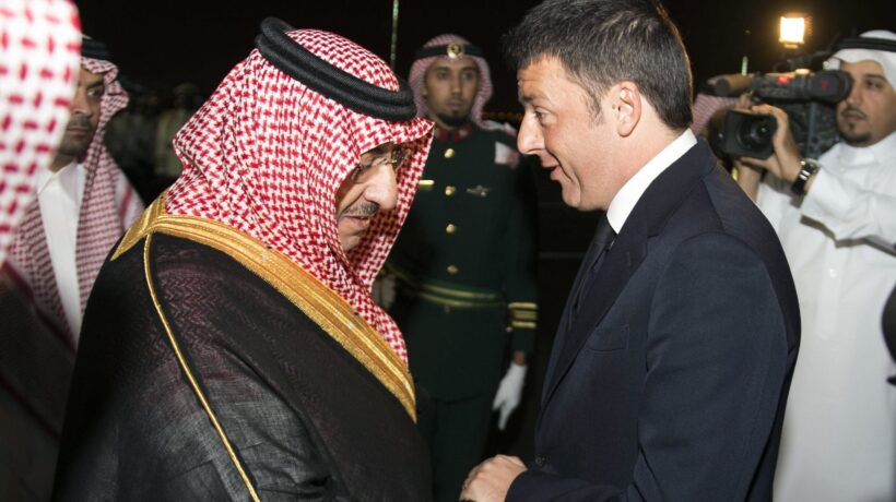 Renzi d’Arabia: il mistero del 25 aprile con il regime saudita