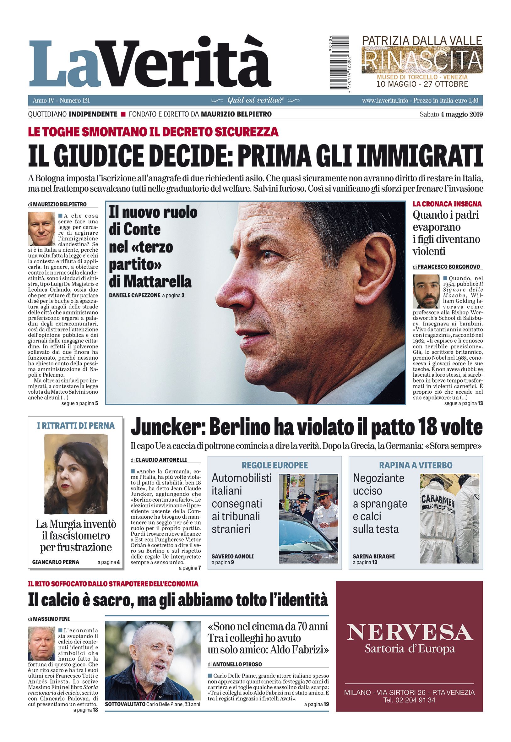 Oggi in edicola
