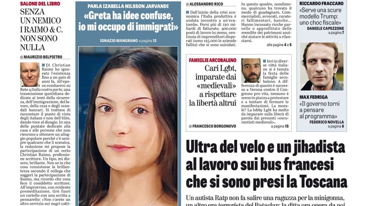 Oggi in edicola