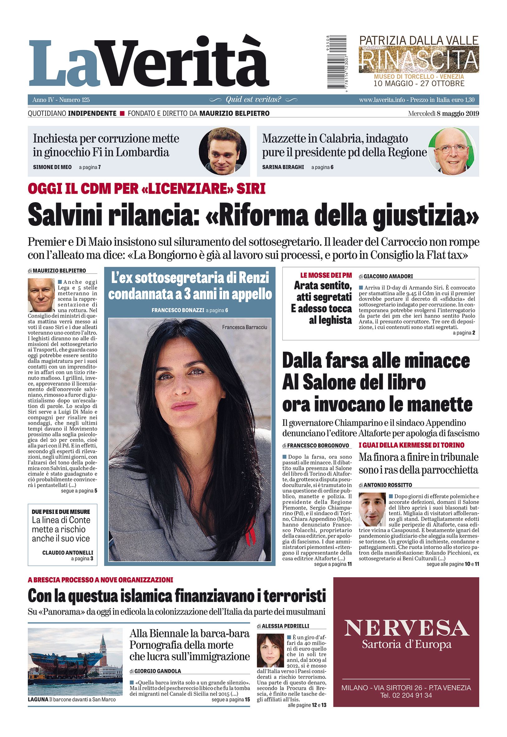 Oggi in edicola