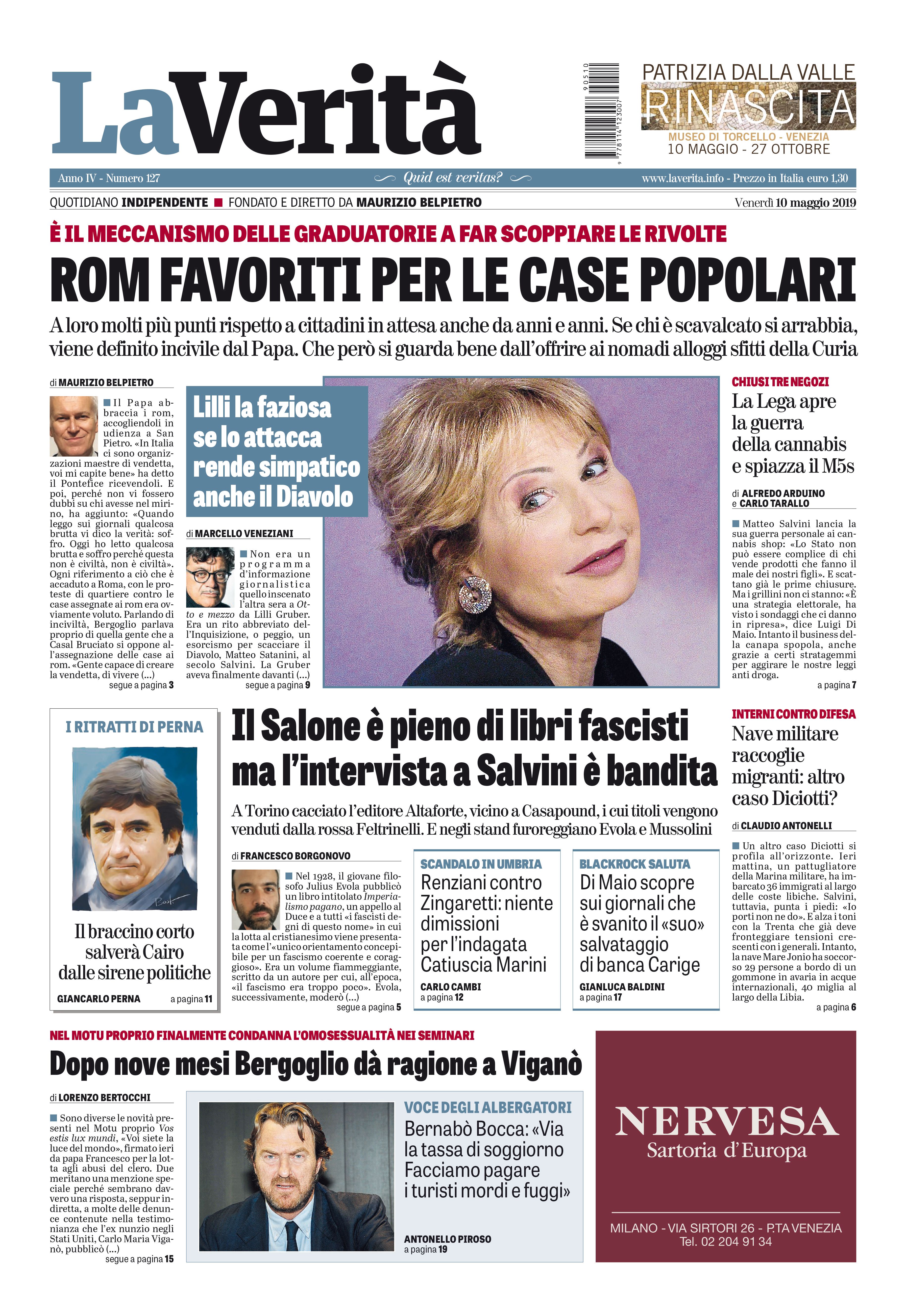 Oggi in edicola