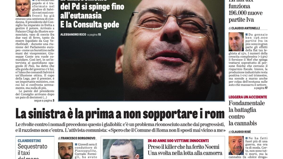 Oggi in edicola