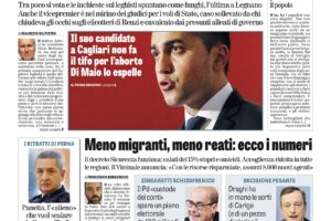 Oggi in edicola