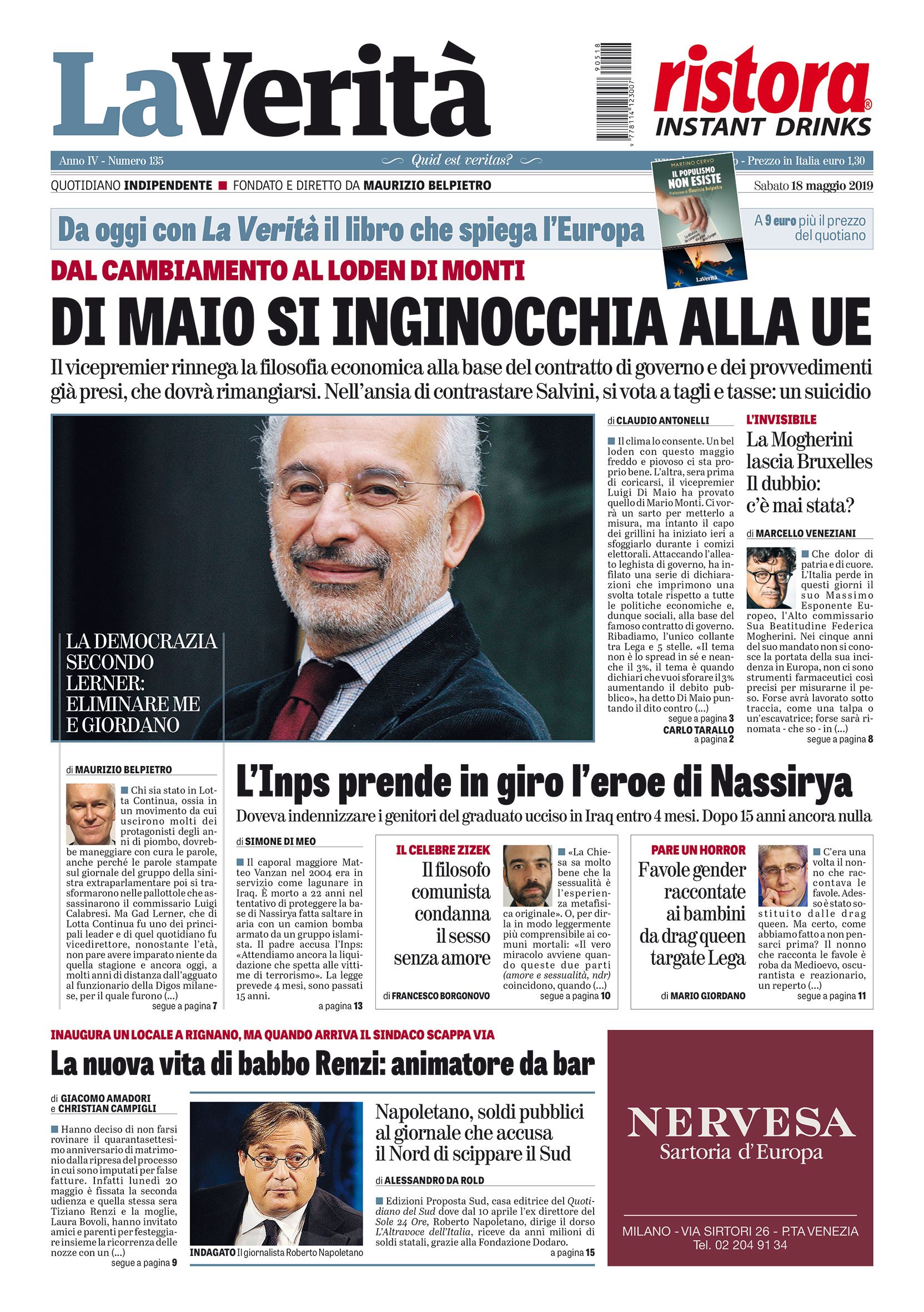Oggi in edicola