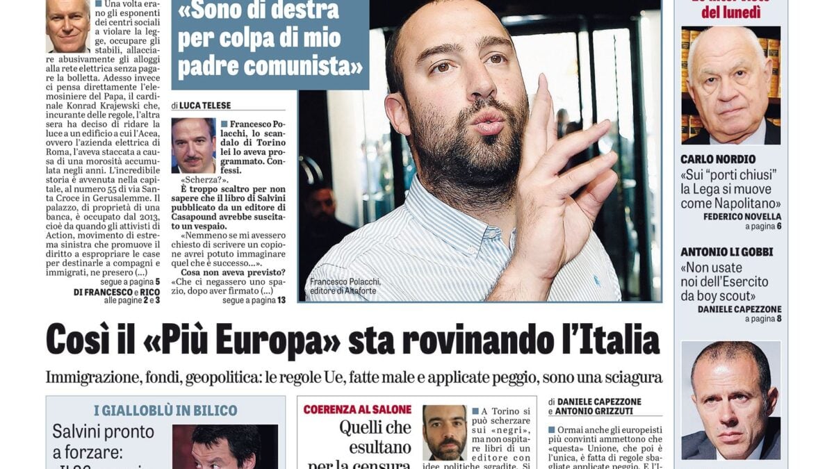 Oggi in edicola
