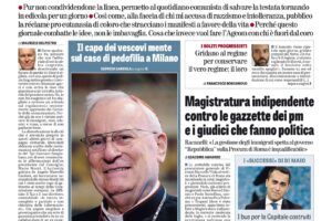 Oggi in edicola