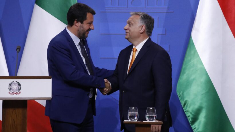 Salvini e Orbán lavorano a un muro tra Ppe e sinistra
