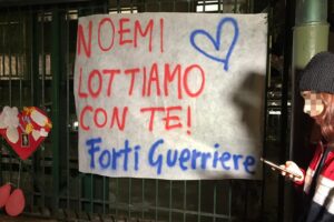 «La ferita di Noemi uguale a una di guerra»