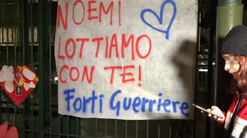 «La ferita di Noemi uguale a una di guerra»