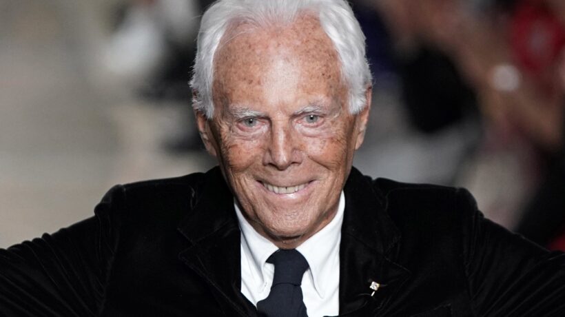 Giorgio Armani: «Il mio successore ancora non esiste. Resterò fino alla fine»