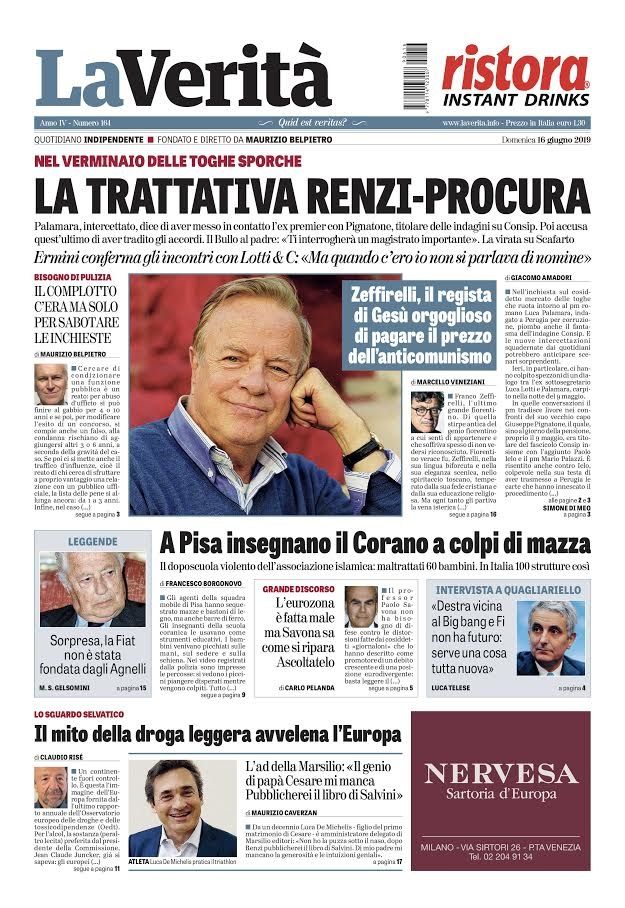 Oggi in edicola