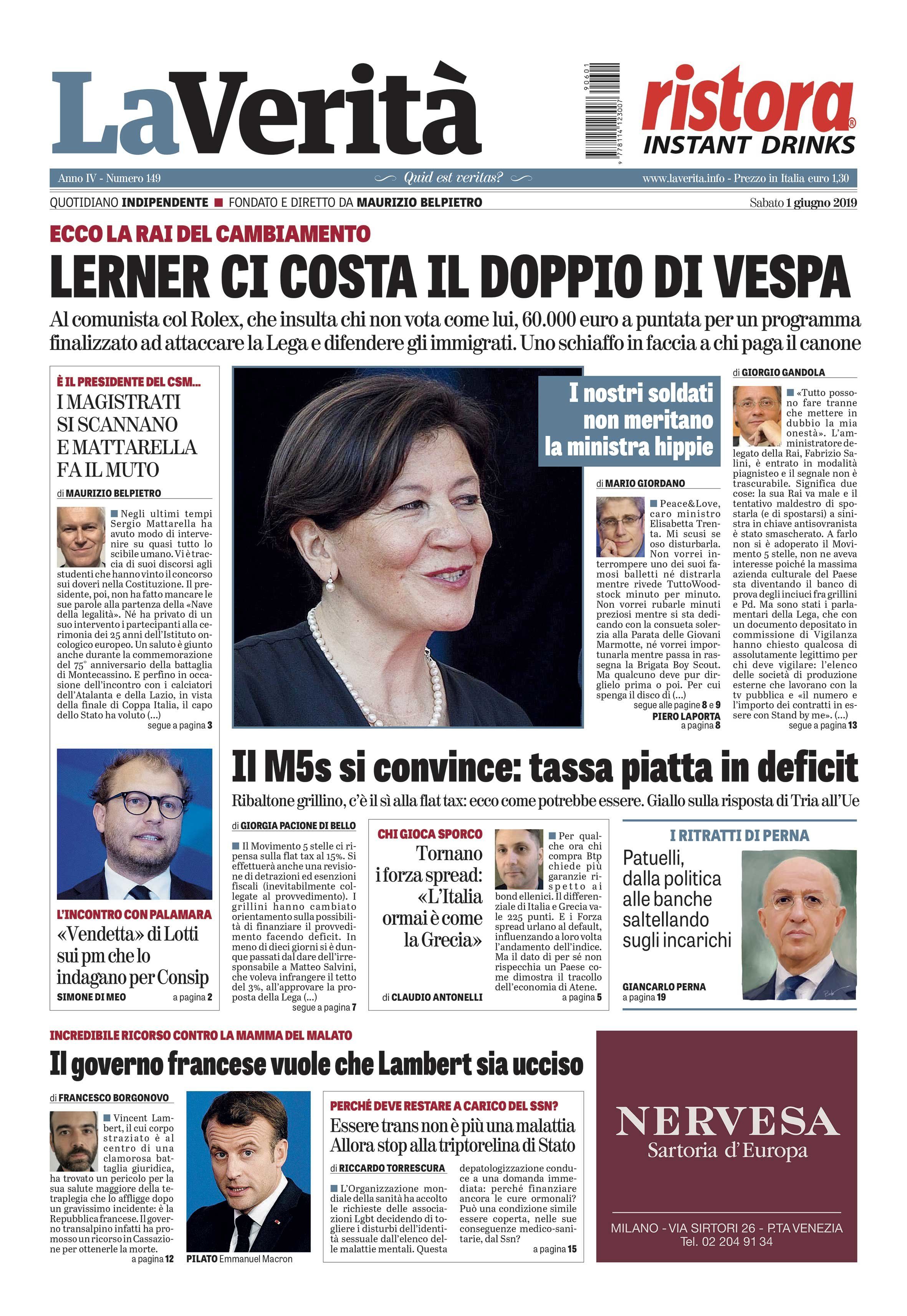 Oggi in edicola