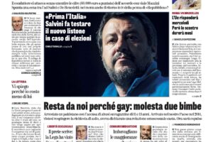 Oggi in edicola