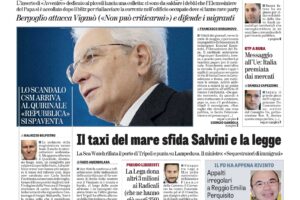 Oggi in edicola