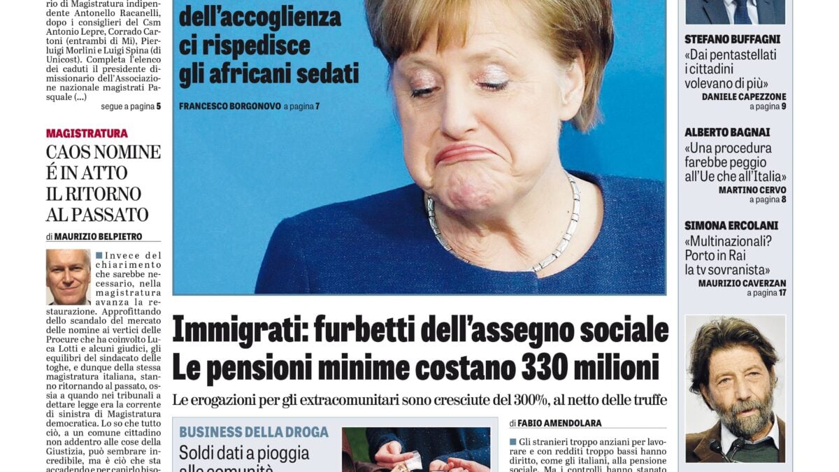 Oggi in edicola
