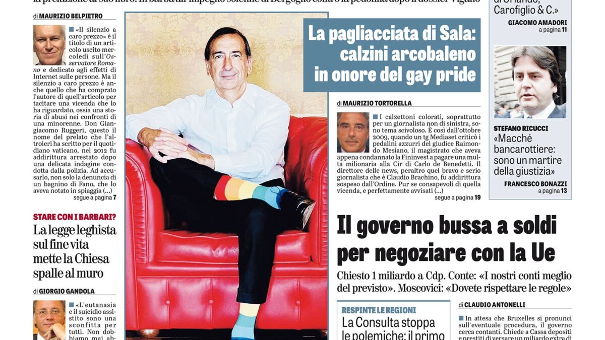 Oggi in edicola