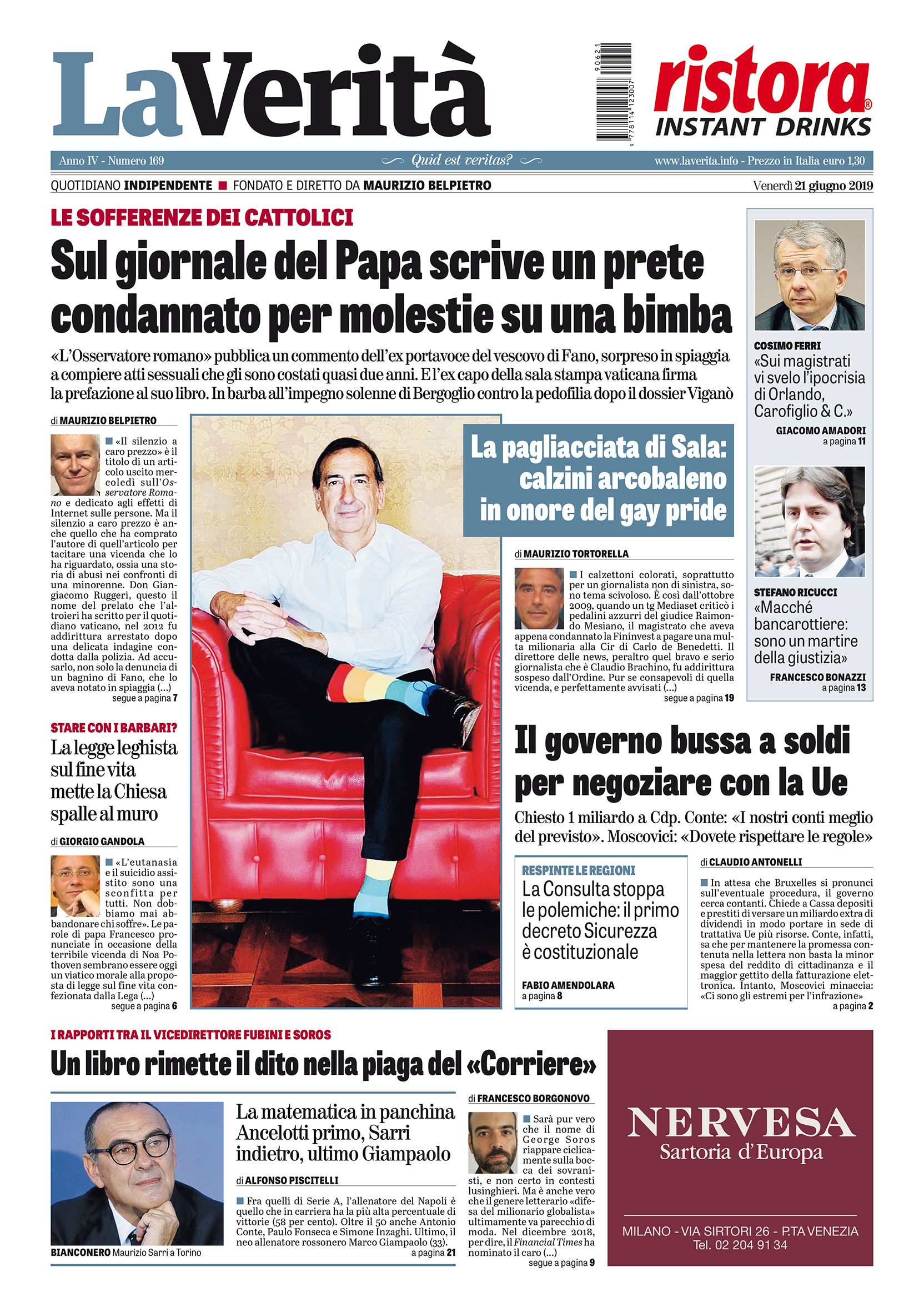 Oggi in edicola