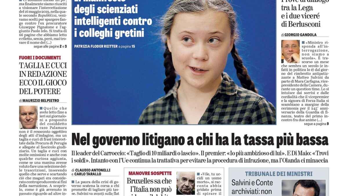 Oggi in edicola