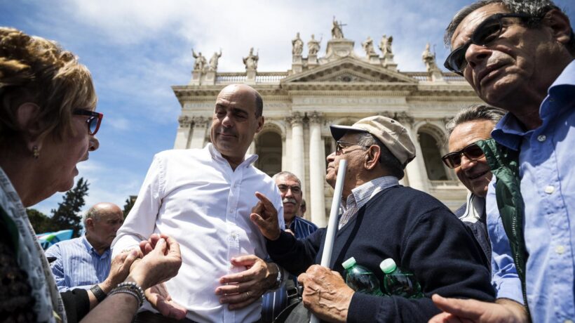 Zingaretti consacra il Pd all’ideologia gay