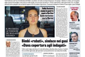 Oggi in edicola
