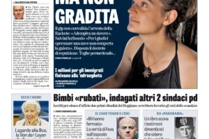 Oggi in edicola