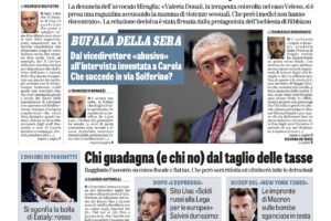 Oggi in edicola