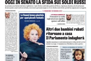 Oggi in edicola