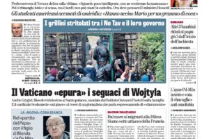 Oggi in edicola