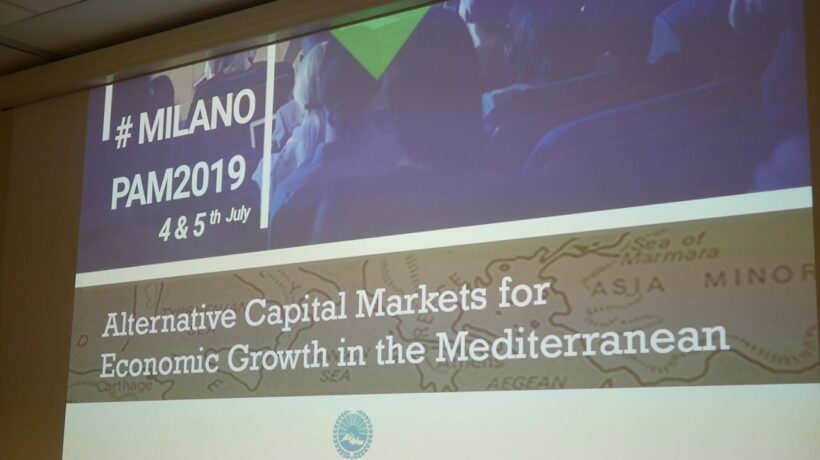 L’Assemblea parlamentare del Mediterraneo si riunisce a Milano per studiare i mercati alternativi dei capitali