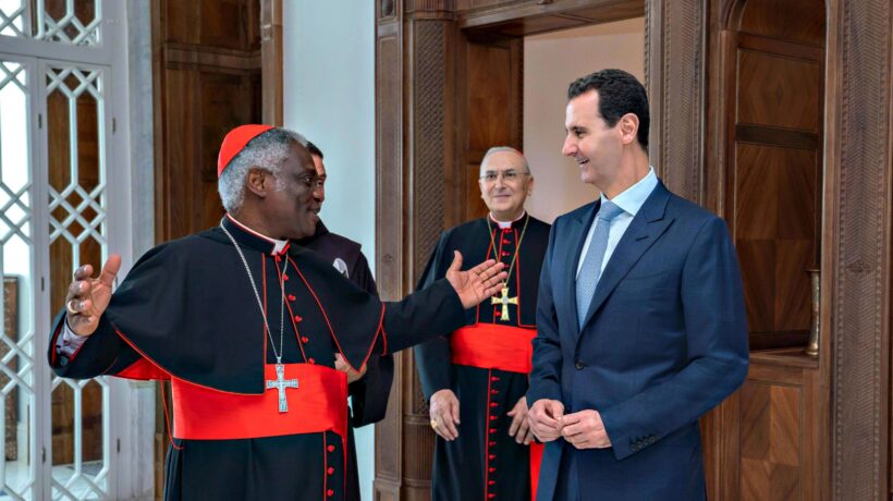 Francesco riscende in campo per la Siria