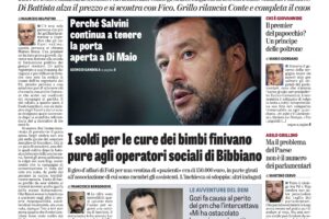 Oggi in edicola