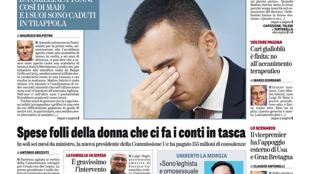 Oggi in edicola