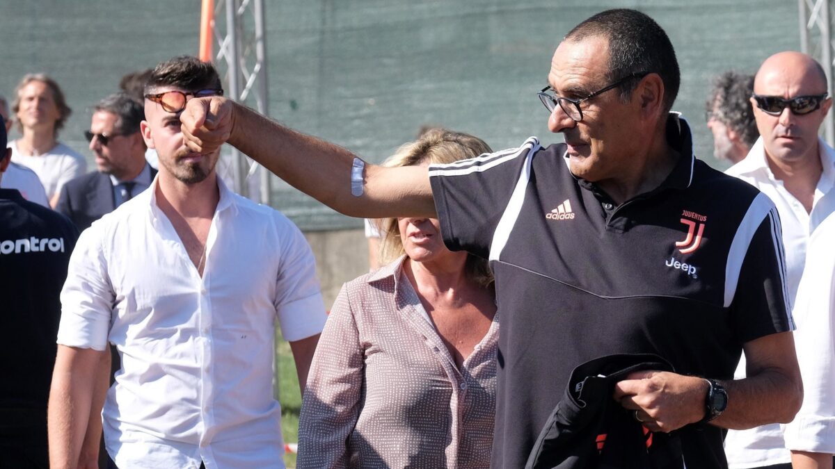 Sarri fuori e spogliatoio strapieno. La Juve invincibile si scopre fragile