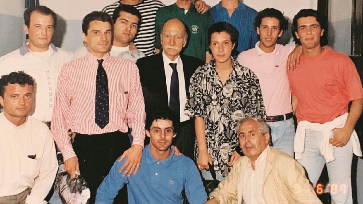 Una foto inchioda Gozi al suo passato missino