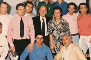 Una foto inchioda Gozi al suo passato missino