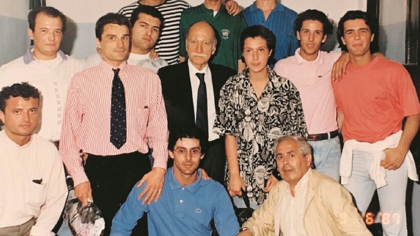 Una foto inchioda Gozi al suo passato missino