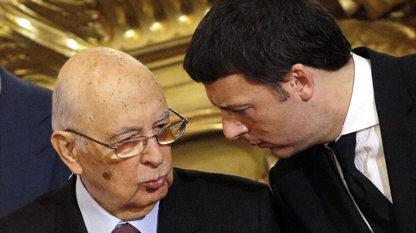 Renzi, re Giorgio e Monti allergici al Senato