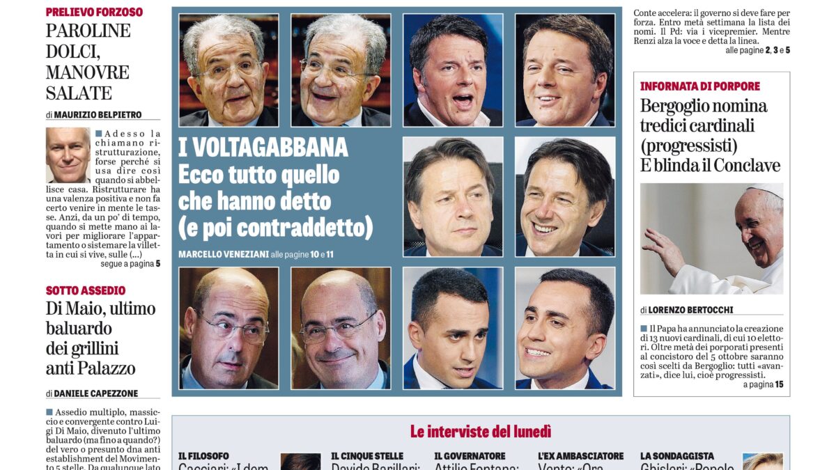 Oggi in edicola